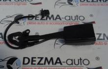 Capsa centura scaun dreapta fata cu fir 8E0857755G, Audi A4 Avant (8ED, B7)