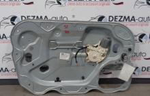 Macara cu motoras stanga fata 4M51-A045H17-A /4M5T-14A389, Ford Focus 2 Combi (DAW) (id:225430)