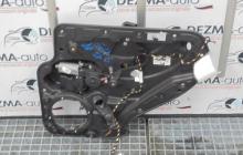 Macara cu motoras dreapta spate 5K4839756L, 5K0959704D, Vw Golf 6 (5K1) (id:246536)