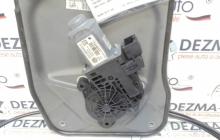 Macara cu motoras stanga fata, 5J2837401B, 6Q1959802E, Skoda Fabia 2 (5J)