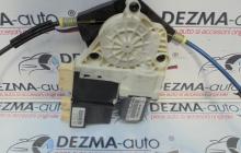 Macara cu motoras dreapta fata, 9634456880, 9649911680, Peugeot 307 sedan