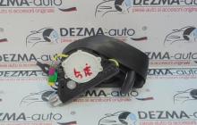 Centura stanga fata cu capsa, 5J0857701B, Skoda Fabia 2 Combi (5J)