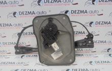 Macara cu motoras stanga fata, 5J2837401B, 6Q1959802E, Skoda Fabia 2 Combi (5J) (id:258500)