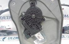 Macara cu motoras stanga fata, 5J2837401B, 6Q1959802E, Skoda Fabia 2 Combi (5J) (id:258500)