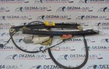 Macara cu motoras dreapta fata, 4F0959802D, Audi A6 Avant (4F5, C6)