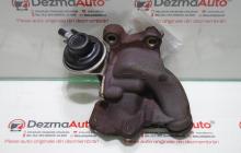 Flansa galerie evacuare cu supapa, Renault Scenic 3, 1.5dci, K9KR846