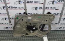 Macara electrica dreapta fata, 1Z2837656P, Skoda Octavia 2 (1Z3)