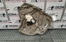 Macara cu motoras dreapta spate, 1Z0839656E, 1K0959704AK, Skoda Octavia 2 Combi (1Z5) (id:312258)