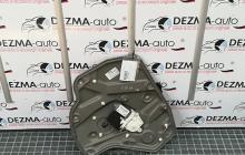 Macara cu  motoras stanga spate 1Z0839655A, 1K0959703B, Skoda Octavia 2 (1Z3) (id:320736)