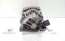 Alternatorn 80A, cod 9638544280, Peugeot 307, 1.6 benz, NFU (id:334800)