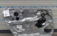 Macara cu motoras stanga fata, 1C0959801A, 3B4837755D, Skoda Superb 2002-2008, (id.156992)