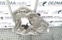 Macara cu motoras usa dreapta spate 1Z0839656C, Skoda Octavia 2 (1Z3)