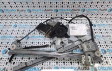 Macara cu motoras stanga fata, 1U2837401J, 1U6959801D, Skoda Octavia 1 Combi 1998-2010