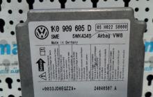 Calculator airbag, 1K0909605D, Seat Altea (5P1), 1.6B, (id.167408)