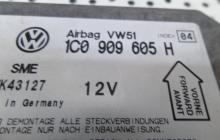 Calculator airbag, 1C0909605H, Skoda Superb (3U4), 2.5tdi, (id.168431)