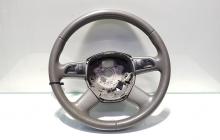 Volan piele cu comenzi, Audi A4 Avant (8K5, B8) [Fabr 2008-2015] 8K0419091B