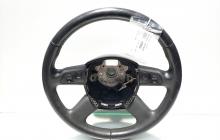 Volan piele cu comenzi, Audi A4 Avant (8K5, B8) [Fabr 2008-2015] 8K0419091B