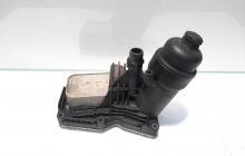 Racitor ulei cu carcasa filtru ulei, Bmw 3 Coupe (E92) 2.0 D, N47D20C, cod 70377932 (id:454842)