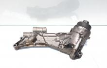 Carcasa filtru ulei, cod 12992593, Opel Astra J Combi, 1.8 benz, Z18XER