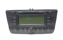 Radio CD cu mp3, cod 1Z0035161C, Skoda Octavia 2 Combi (1Z5) (id:460251)