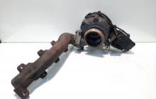 Turbosuflanta, cod A6460900080, Mercedes Clasa C (W203), 2.2 CDI, OM646962