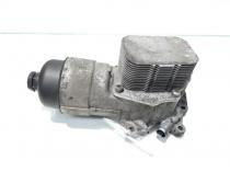 Carcasa filtru ulei cu racitor ulei, cod 9656970080, Peugeot 407, 1.6 hdi, 9HZ (idi:464903)