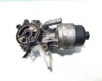 Carcasa filtru ulei cu racitor ulei, cod 9656830180, Ford C-Max 1, 2.0 tdci, G6DA (id:469380)