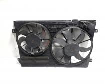 Grup electroventilatoare, cod 1K0121207AA, VW Passat (3C2), 2.0 TDI, BKP (idi:471781)