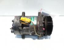 Compresor clima, cod 9646416780, Citroen C5 (I) 2.2 HDI, 4HX (id:475796)