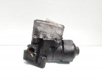 Racitor ulei cu carcasa filtru ulei, cod 03L115389C, 03L117021C, Audi A1 Sportback (8XA) 1.6 TDI, CAYC (idi:473698)