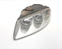 Far stanga cu lupa si bixenon, cod 7L6941015CF, Vw Touareg (7LA, 7L6) volan pe stanga (id:476662)