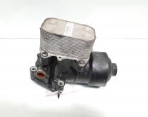 Carcasa filtru ulei si racitor ulei, cod 03L115389C, 03L117021C, Skoda Superb II Combi (3T5), 1.6 TDI, CAY (idi:476924)