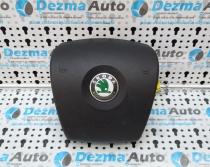 Airbag volan, 5J0880201D, Skoda Fabia, 1.2B (id:185004)