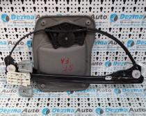 Macara cu motoras stanga fata, 5J2837401B, 6Q1959802E, Skoda Fabia 2006-2013, (id:184993)