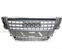 Grila bara fata centrala cu sigla, cod 8T0853651E, Audi A5 Sportback (8TA) (id:493712)