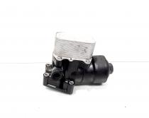 Carcasa filtru ulei cu racitor ulei, cod 03L115389C, 03L117021C, Audi A5 Sportback (8TA), 2.0 TDI, CJC (idi:533465)