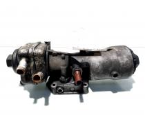 Carcasa filtru ulei cu racitor ulei, cod 045115389D, VW Polo sedan (9N), 1.4 TDI, AMF (idi:512274)