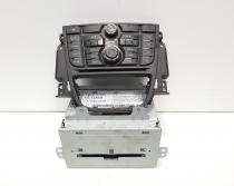 Radio CD cu navigatie si butoane comenzi, cod GM22739813, 13346052, Opel Astra J Combi (id:539416)