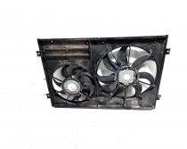 Grup electroventilatoare, cod 1K0121207AA, Audi A3 (8P1) 2.0 TDI, BMN (pr:110747)