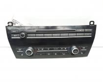 Display climatronic cu incalzire in scaune, cod 9233642-01, Bmw 7 (F01, F02) (id:551359)