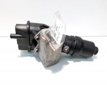 Carcasa filtru ulei cu racitor ulei, cod 06D115397G, Audi A3 (8P1) 2.0 FSI, BLX (id:551273)