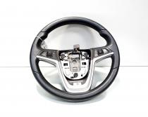 Volan piele cu comenzi, cod GM13351021, Opel Astra J Sedan (idi:539411)