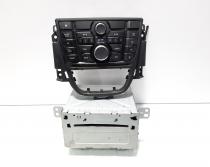 Radio CD cu butoane comenzi, cod GM20983513, Opel Astra J Combi (idi:559800)