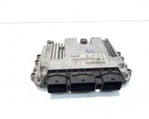 Calculator motor ECU, cod 9656841080, 0281011802, Peugeot Partner (II) Tepee, 1.6 HDI, 9HX (idi:560588)
