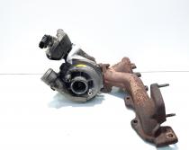 Turbosuflanta, cod 9662464980, Ford Focus 2 Cabriolet, 2.0 TDCI, G6DB (pr:110747)