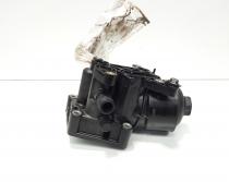 Carcasa filtru ulei cu racitor ulei, cod 03P115389A, VW Polo (6R), 1.2 TDI, CFW (id:601464)