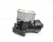 Carcasa filtru ulei cu racitor ulei, cod 03L115389C, 03L117021C, Audi A4 (8K2, B8), 2.0 TDI, CGL (id:603337)