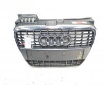 Grila bara fata centrala cu sigla, Audi A4 Avant (8ED, B7) (id:605557)