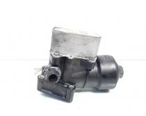 Carcasa filtru ulei cu racitor ulei, cod 03L115389B, 03L117021B, Vw Golf 6 (5K1) 1.6 TDI, CAY (id:609139)