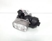 Carcasa filtru ulei cu racitor ulei, cod 03L115389C, 03L117021C, VW Tiguan (5N), 2.0 TDI, CFF (idi:607483)